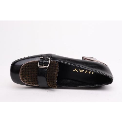 Jhay Mocassins - Loafers Zwart dames (8141 - 8141) - Rigi