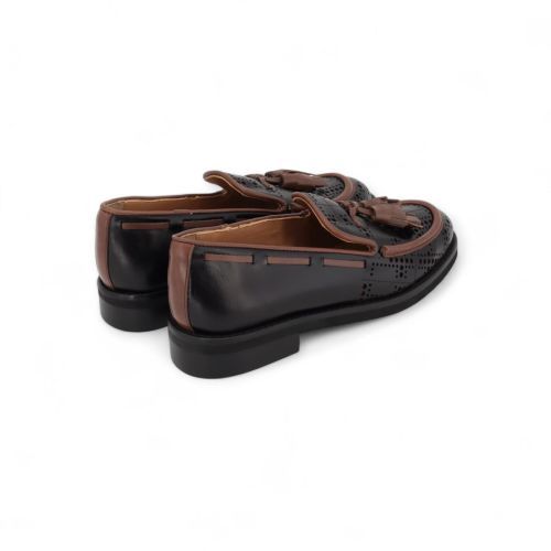 Jhay Mocassins - Loafers Zwart dames (9065 - 9065) - Rigi