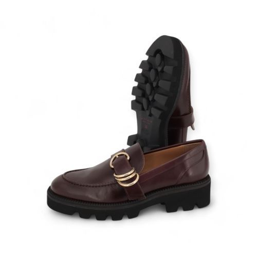 Jhay Mocassins - Loafers Bordeaux dames (9073 - 9073) - Rigi