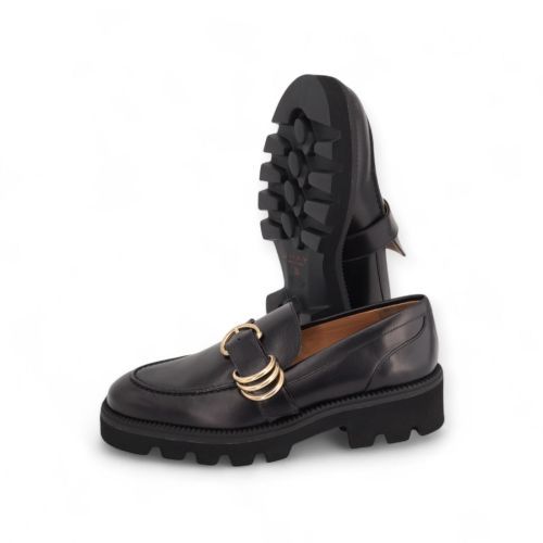 Jhay Mocassins - Loafers Zwart dames (9073 - 9073) - Rigi