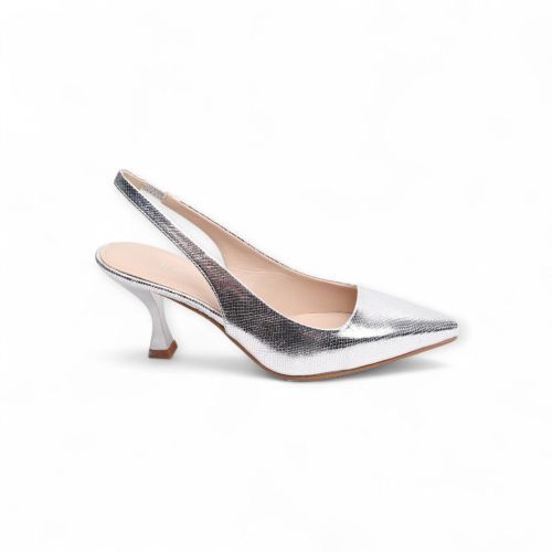 Julie Dee Pump Zilver