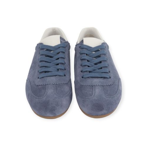 Kennel & Schmenger drop dames sneaker in jeans suede leer. Kennel & Schmenger drop dames sneaker in jeans suede leer.