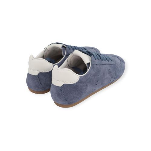 Kennel & Schmenger drop dames sneaker in jeans suede leer. Kennel & Schmenger drop dames sneaker in jeans suede leer.