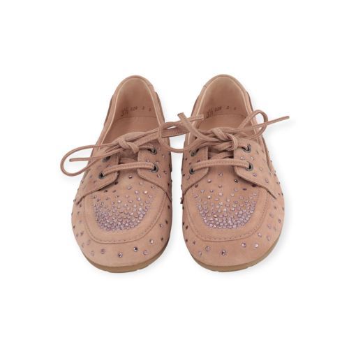 Kennel & Schmenger Drop mocassin bootschoen in roze suède voor dames.