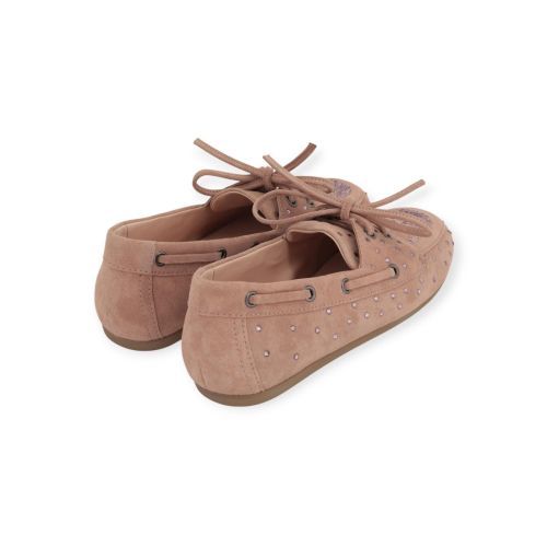Kennel & Schmenger Drop mocassin bootschoen in roze suède voor dames.
