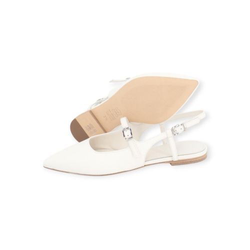 Kennel & Schmenger Greta Ballerina in wit voor dames.