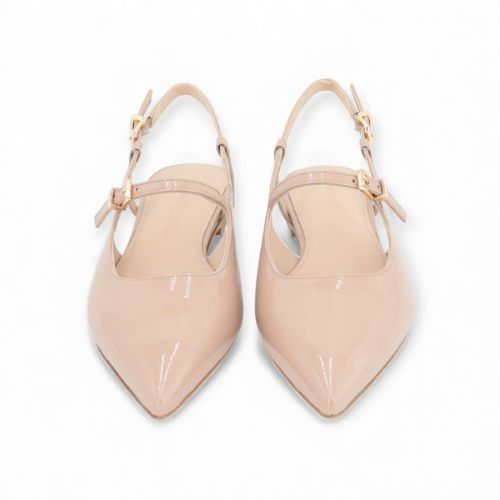 Kennel & Schmenger Greta dames ballerina in roze lak. Kennel & Schmenger Greta dames ballerina in roze lak.