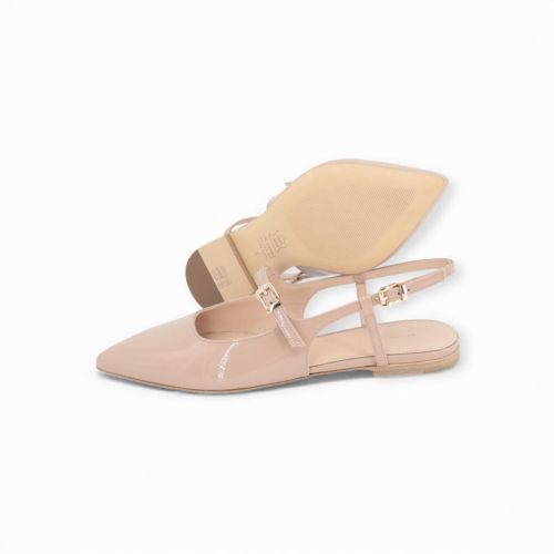 Kennel & Schmenger Greta dames ballerina in roze lak. Kennel & Schmenger Greta dames ballerina in roze lak.