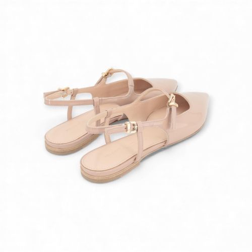 Kennel & Schmenger Greta dames ballerina in roze lak. Kennel & Schmenger Greta dames ballerina in roze lak.