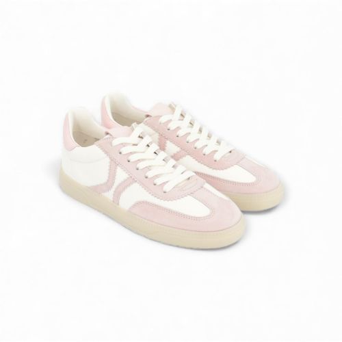 Kennel & Schmenger Pop dames sneaker off wit met licht roze. Kennel & Schmenger Pop dames sneaker off wit met licht roze.