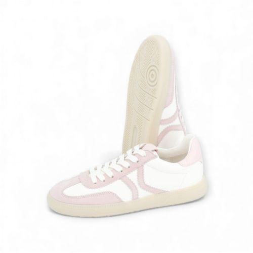 Kennel & Schmenger Pop dames sneaker off wit met licht roze. Kennel & Schmenger Pop dames sneaker off wit met licht roze.