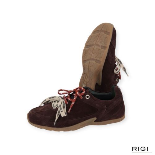 Kirruna Horizon 24 sneaker in bruin suède voor dames. Kirruna Horizon 24 sneaker in bruin suède voor dames.