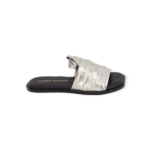 Lara Manni Slipper - Muil Platino