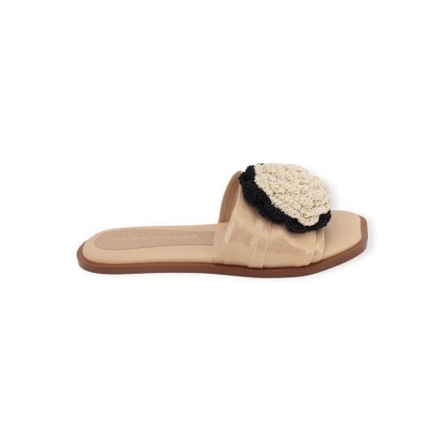 Lara Manni Slipper - Muil Beige