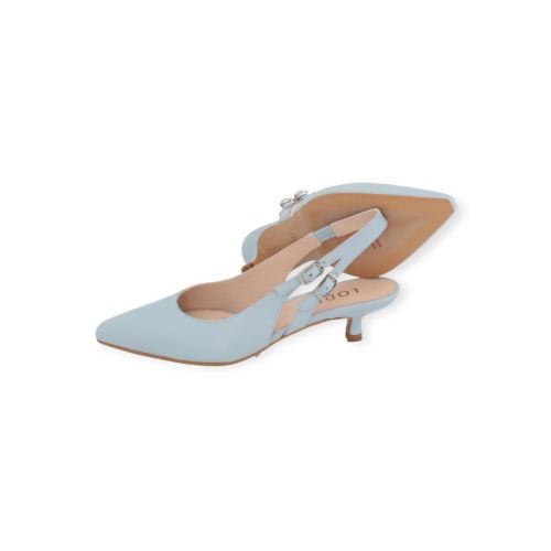 Lodi Dalmata pump slingback in lichtblauw voor dames.