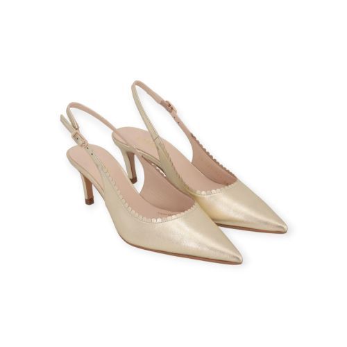 Lodi Noan pump in goud shining leer voor dames. 