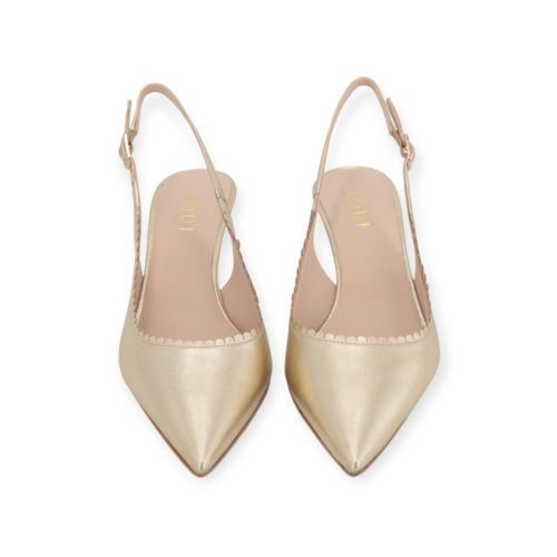 Lodi Noan pump in goud shining leer voor dames. 