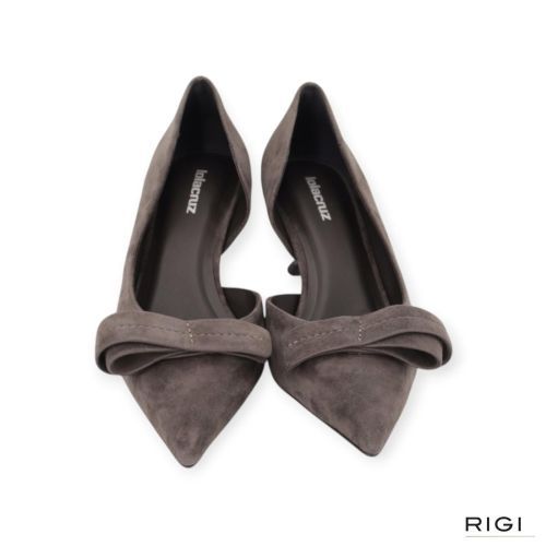 Lola Cruz Blair 55 pump voor dames in grijs suède. 