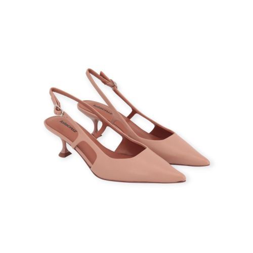 Lola Cruz Rhina Pump voor dames in nude leer.