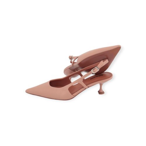 Lola Cruz Rhina Pump voor dames in nude leer.