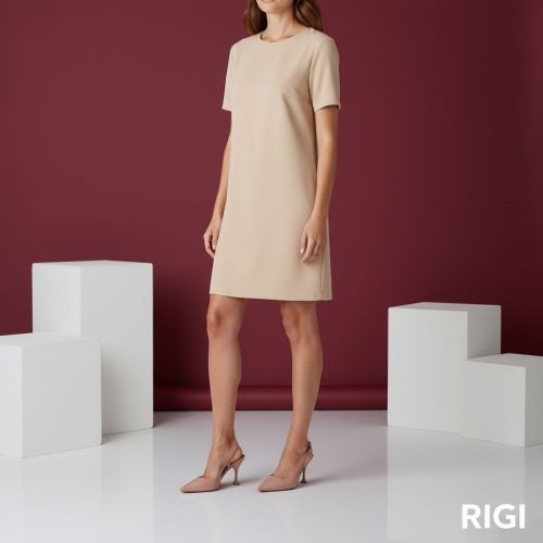 Lola Cruz Rhina dames slingback pump in het nude leer. Lola Cruz Rhina dames slingback pump in het nude leer.