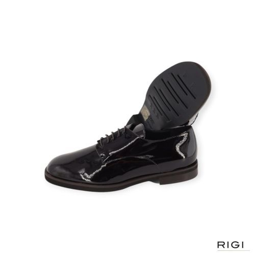 Luca Grossi B038M veterschoen in bruin lakleer voor dames. 