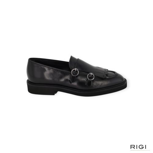 Luca Grossi Mocassins - Loafers Zwart
