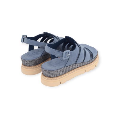 Luca Grossi dames sandaal in lichtblauw suede. Luca Grossi dames sandaal in lichtblauw suede.