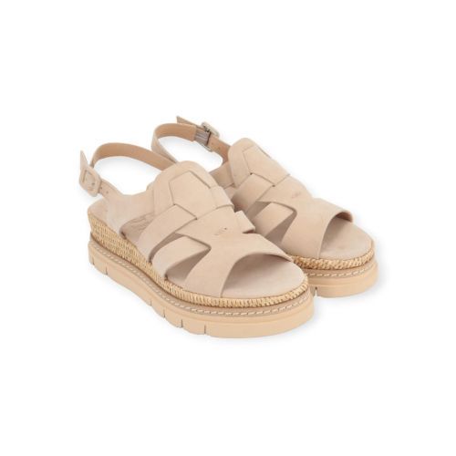 Luca Grossi dames sandaal in beige suede. Luca Grossi dames sandaal in beige suede.