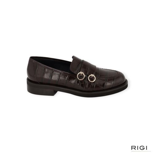 Luca Grossi Mocassins - Loafers Donker Bruin