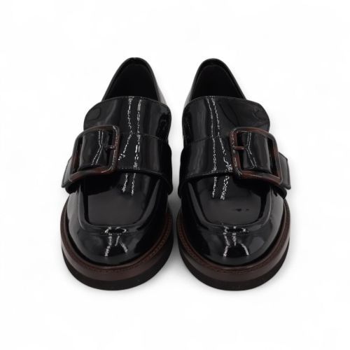 Luca Grossi Mocassins - Loafers Zwart dames (K642 - K642) - Rigi