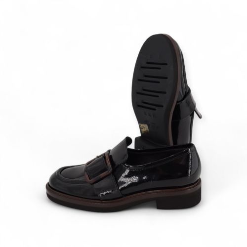 Luca Grossi Mocassins - Loafers Zwart dames (K642 - K642) - Rigi