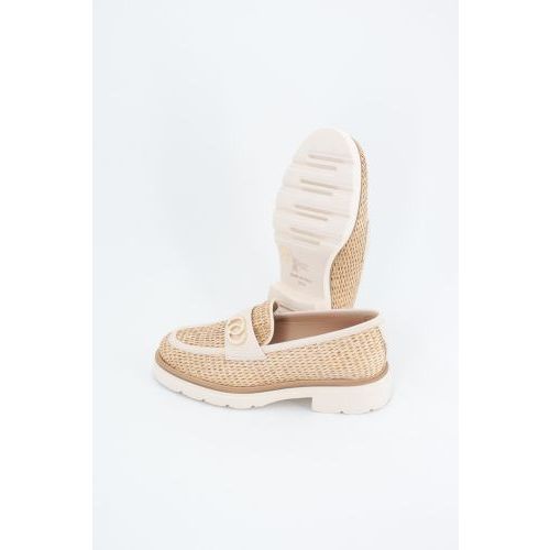 Luca Grossi Mocassins - Loafers Beige dames (L229 - L229) - Rigi