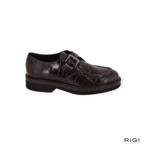 Luca Grossi Mocassins - Loafers Donker Bruin