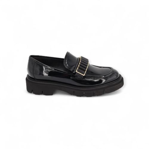 Luca Grossi Mocassins - Loafers Zwart