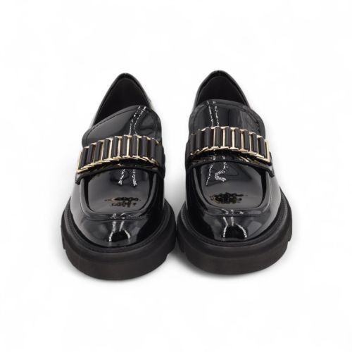 Luca Grossi Mocassins - Loafers Zwart dames (L446 - L446) - Rigi