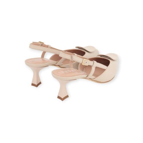 Luxury Brand Milano dames pump in beige leer.