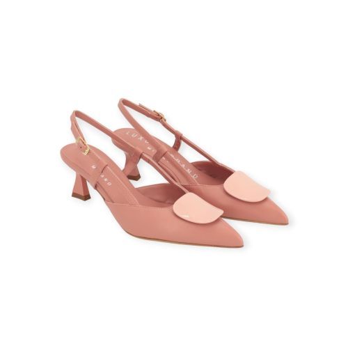 Luxury Brand Milano dames pump in nude - roze leer.