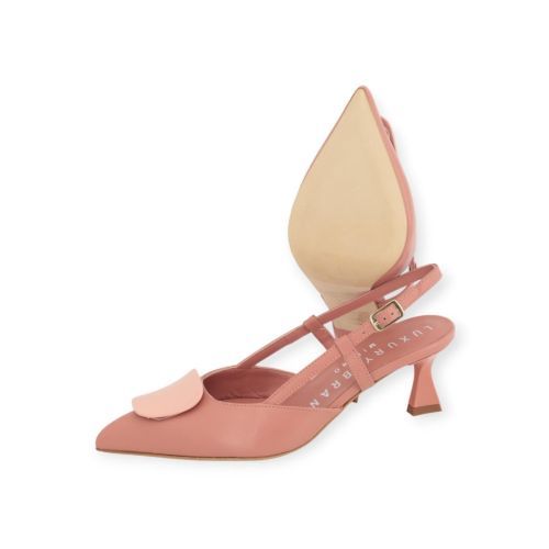 Luxury Brand Milano dames pump in nude - roze leer.