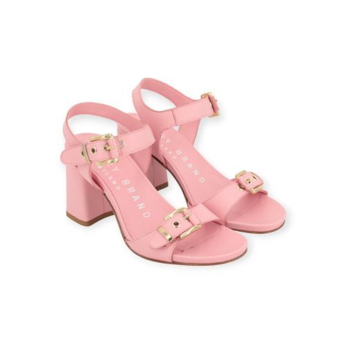 Luxury Brand Milano dames sandaal in roze leer. Luxury Brand Milano dames sandaal in roze leer.