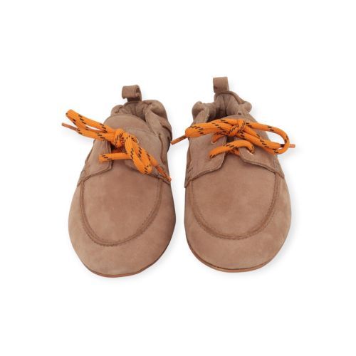 March 23 Antwerp loafer, mocassin voor dames in beige suède.