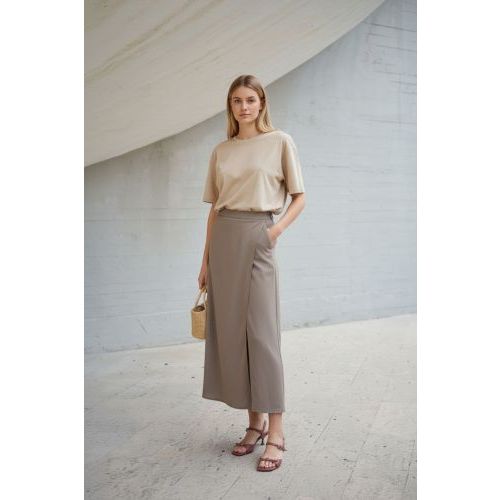 March 23 Barcelona Sandaal voor dames in roze - bordeaux (sienna) leer. 