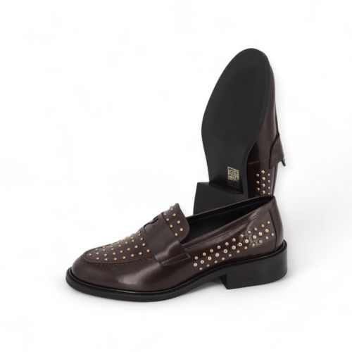 March 23 Mocassins - Loafers Bruin dames (Crystal Loafer - Crystal Loafer) - Rigi