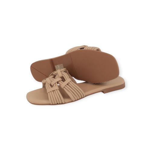 March23 Palermo muiltje in beige leer voor dames. 