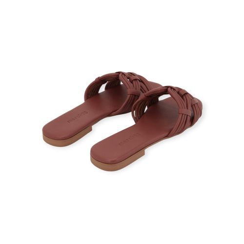 March23 Palermo muiltje in donker roze leer voor dames. March23 Palermo muiltje in donker roze leer voor dames.