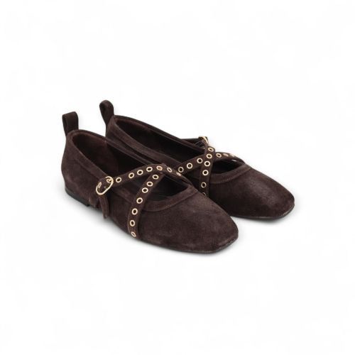 March 23 Ballerina Bruin dames (Peggy Ballerina - Peggy Ballerina) - Rigi