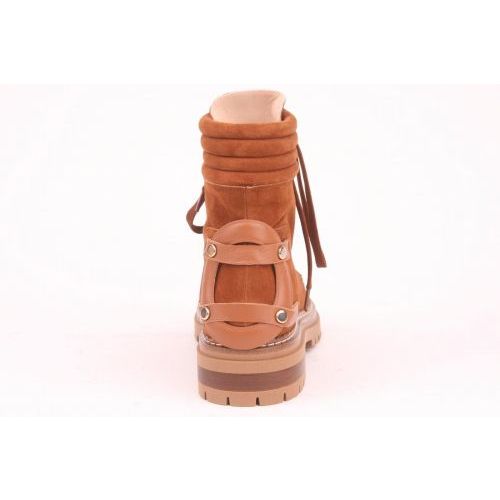 March 23 Enkellaars - Boots Camel dames (Streetstyle - Streetstyle) - Rigi