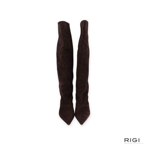 March 23 Tosette Boot dames laars in bruin suede.