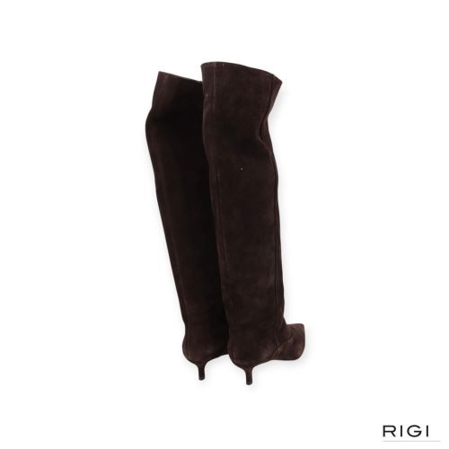 March 23 Tosette Boot dames laars in bruin suede.