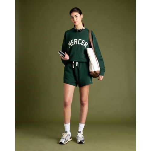 Mercer Sweater - Trui Groen unisex (Mercer Logo Sweat MEAP261010 - Mercer Logo Sweat MEAP261010) - Rigi